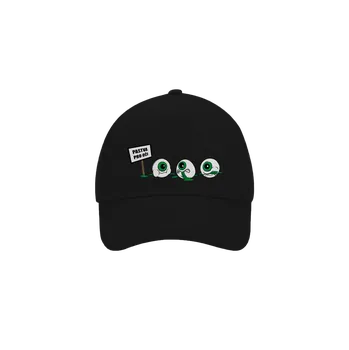 Kšiltovka Bastard Pastva pro oči kšiltovka baseballka Black