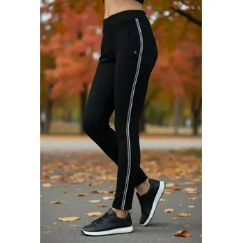 Dámské legíny Dámské zateplené legíny must velké velikosti tm.modré