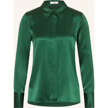 Dámská halenka Reiss Dámská Košilová Halenka Ameira Z Hedvábí, zelená, 38