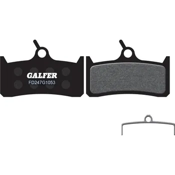 Brzda na kolo Destičky Galfer FD247 1 pár brzdové na kolo směs G1053 pro Shima