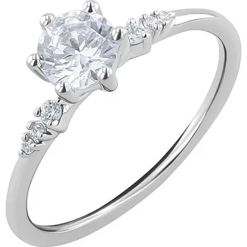 Šperk Zásnubní prsten s diamanty Kristia