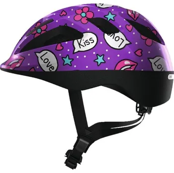 Cyklistická přilba Přilba Abus Smooty 2.0 dětská purple kisses S (45- 50cm)