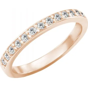 Prsten Eternity prsten s 1.75 mm moissanity Amire