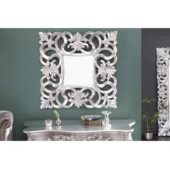Zrcadlo Moderní nástěnné zrcadlo - Venice, stříbrné malé