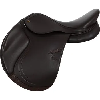 Jezdecké sedlo Supreme Sedlo skokové Sydney Supreme, tmavě hnědé Velikost posedlí: 18", Šířka komory: střední
