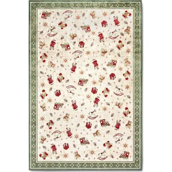 Koberec Hans Home Kusový koberec Villeroy & Boch Toy's delight se střiženým vlasem 106218 Green, Multicolor - 50x80