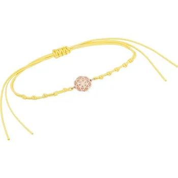 Náramek Provázkový jóga náramek Květ života