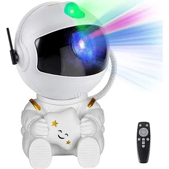 Projekční technika TopKing Hvězdný projektor Astronaut s hvězdou a dálkovým ovládáním