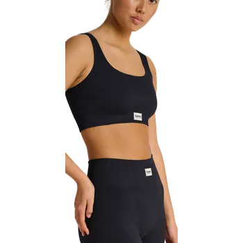 Souprava dámského spodního prádla Podprsenka Hummel Pulse Seamless Rib Sports Bra Women 230304-2001 Velikost XL