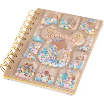 Notes spirála KAPYBARA 10,7x8,5/52l