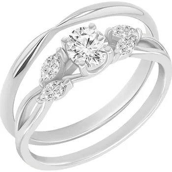 Prsten Set prstenů s možností výběru diamantu Halym