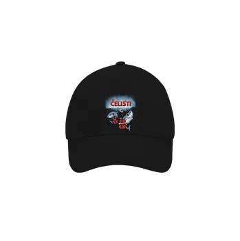 Kšiltovka Bastard Čelisti kšiltovka baseballka Black