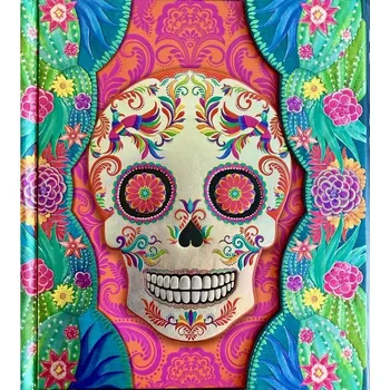 Blok Zápisník Boncahier Arte Mexicano Lebka