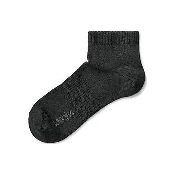 Pánská móda Vlnka Celoroční vlněné ponožky kotníkové Merino černá velikost ponožek 47-48