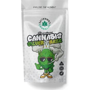CBD Cannalife CBD Květy Silver Haze 25 % Množství: 1g Konopné květySoft