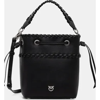 Kabelka Kožená kabelka Pinko 104303.A2OR černá 99X, vel. ONE SIZE