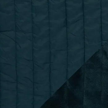 Prošev s kožíškem Petrolej (E) (Módní vatelínové proševy)