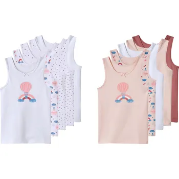 Dívčí tílko lupilu® Dívčí tílko s BIO bavlnou, 5 kusů