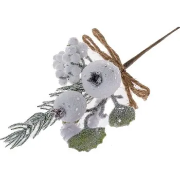 umělá květina Umělá větvička s bobulemi