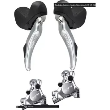 Řazení na kolo Shimano GRX BR-RX820-LE / ST-RX810-LE řadící a brzdové páky
