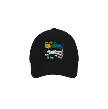 Kšiltovka Bastard Tříděný odpad kšiltovka baseballka Black