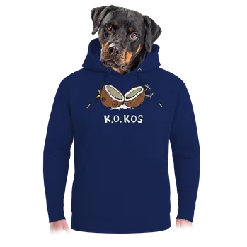 Pánská mikina Bastard Kokos unisex mikina premium Navy