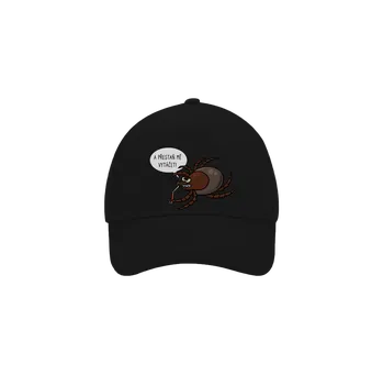 Kšiltovka Bastard Vytočené klíště kšiltovka baseballka Black