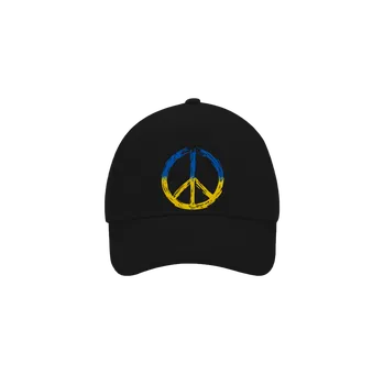 Kšiltovka Bastard Ukrajina - Peace kšiltovka baseballka Black