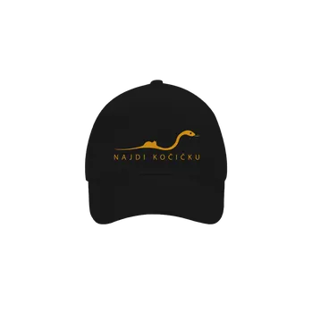 Kšiltovka Bastard Najdi kočičku kšiltovka baseballka Black