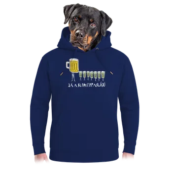 Pánská mikina Bastard Já a sedm trpaslíků unisex mikina premium Navy