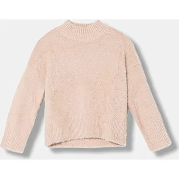 Dívčí svetr Dětský svetr United Colors of Benetton 19BAC200I.G.reproposed růžová 03X, vel. 140