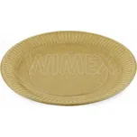 Papírový talíř (FSC Mix) nepromastitelný kraft Ø23cm [100 ks]