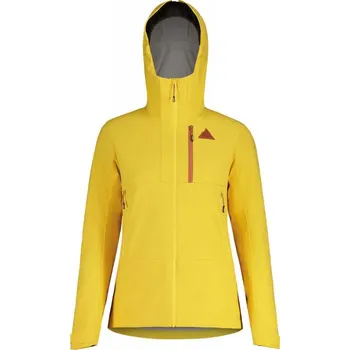 Pánská softshellová bunda Bunda Maloja Ovarom dámské s kapucí slunečná žlutá XL