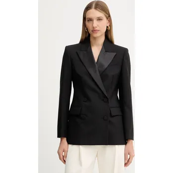 Dámské sako Vlněné sako Weekend Max Mara BRIGIDA 2525046013600 černá 99X, vel. 36