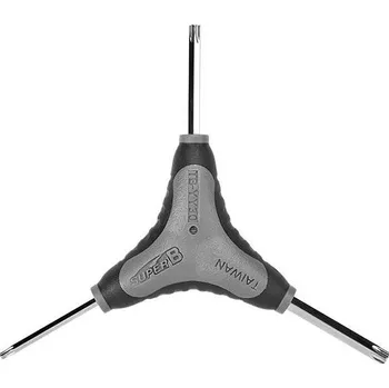 Cyklo nářadí Klíč SuperB TB-YY30 Premium tvar Y torx T10 T25 T30