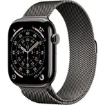 Apple Watch Series 11 42mm Cellular Slate Titanium + Slate Milanese Loop, na splátky od 2049 Kč měsíčně
