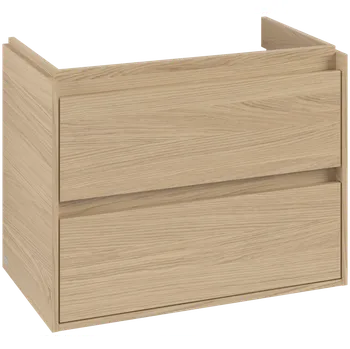 Koupelnový nábytek Villeroy & Boch Skyla - Skříňka pod umyvadlo 772x439 mm, 2 zásuvky, Nordic Oak C79600VJ