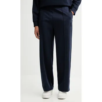 Dámské kalhoty Kalhoty s příměsí vlny Calvin Klein LV04LD212G námořnická modř 59X, vel. XL