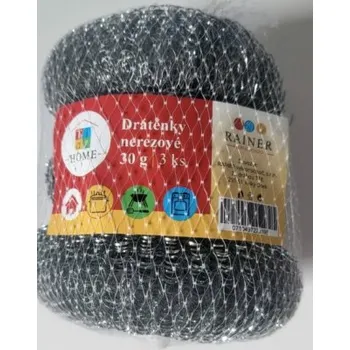 Drátěnka Tidy Home nerezová drátěnka, 30 g 3 ks