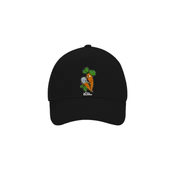Kšiltovka Bastard Dušená zelenina kšiltovka baseballka Black