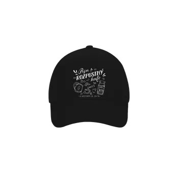 Kšiltovka Bastard B12: Piju rozpustný kšiltovka baseballka Black