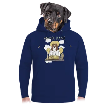 Pánská mikina Bastard Anděl Káně unisex mikina premium Navy