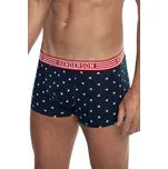 2 pack boxerek Carter s červeným pasem - 3XL