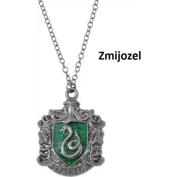 řetízek Harry Potter Bradavické koleje Zmijozel