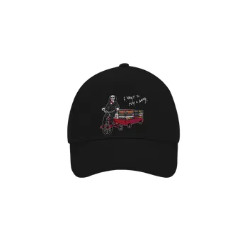 Kšiltovka Bastard Chci si zahrát hru kšiltovka baseballka Black