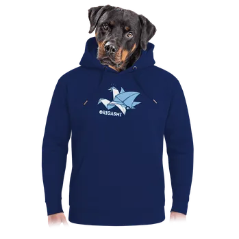 Pánská mikina Bastard Origasmi unisex mikina premium Navy