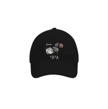 Kšiltovka Bastard Jsem táta a máma kšiltovka baseballka Black