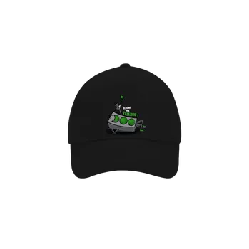 Kšiltovka Bastard Na zelenou kšiltovka baseballka Black