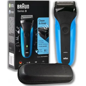 Holicí Strojek BRAUN Series 3 310s modrý Wet & Dry