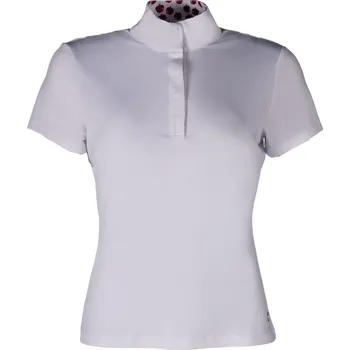 HKM Triko závodní Hunter HKM, s krátkým rukávem, dámské, bílé M